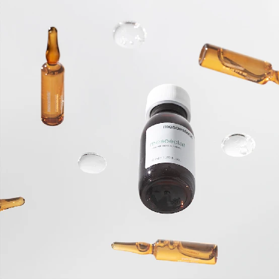 L’ampoule et la solution mesoéclat®